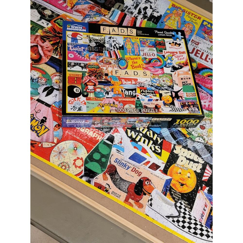 FADS White Mountain puzzles 1000 pieces Complete